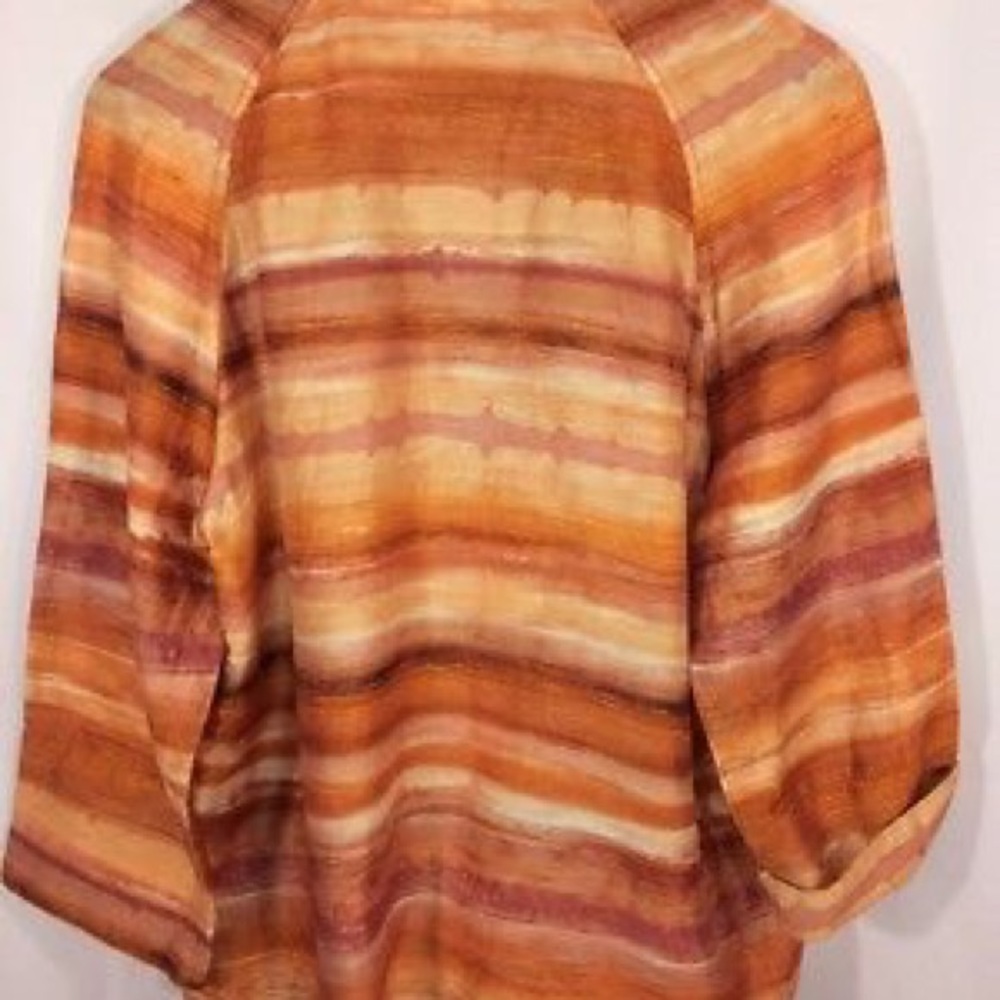 Chico's 2 Open Front Jacket Blazer Sz Large - Picture 6 of 6